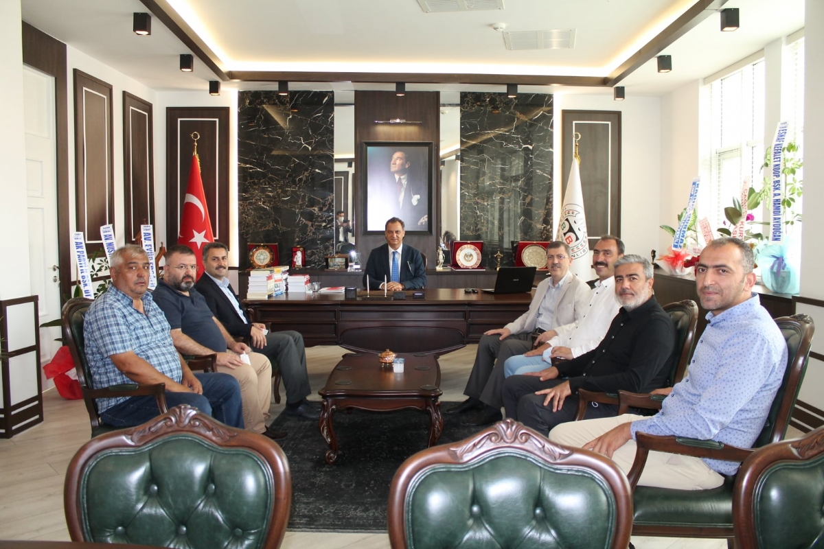 Milletvekili Arslan ve Başkan Eroğlu` dan Baro`ya  Ziyaret
